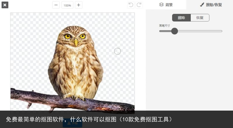 免费最简单的抠图软件，什么软件可以抠图（10款免费抠图工具） 可以 什么 软件 抠图 简单的 简单 最简 免费 百科资讯 第3张
