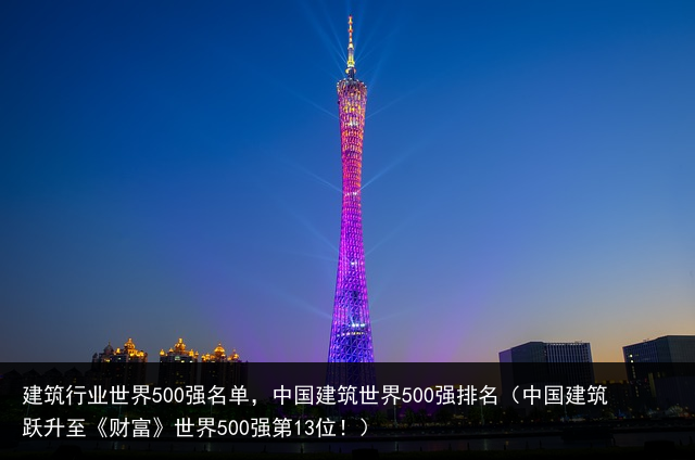 建筑行业世界500强名单，中国建筑世界500强排名（中国建筑跃升至《财富》世界500强第13位！） 最新上映电影排行榜 热门网红主播 爱情电影 搞笑电影 日本电影 百科资讯 第5张